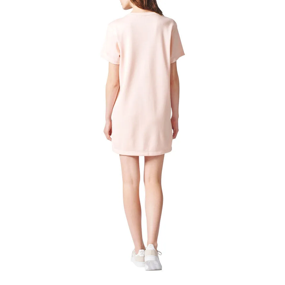 Adidas Originals Trefoil Women's Tee Dress Icey Pink/White