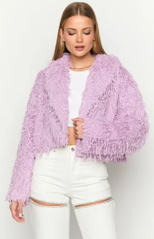 Amy Purple Fringe Jacket Amy Purple Fringe Jacket