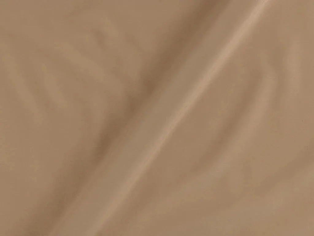 Beige Plain Butter Crepe Fabric (Wholesale)