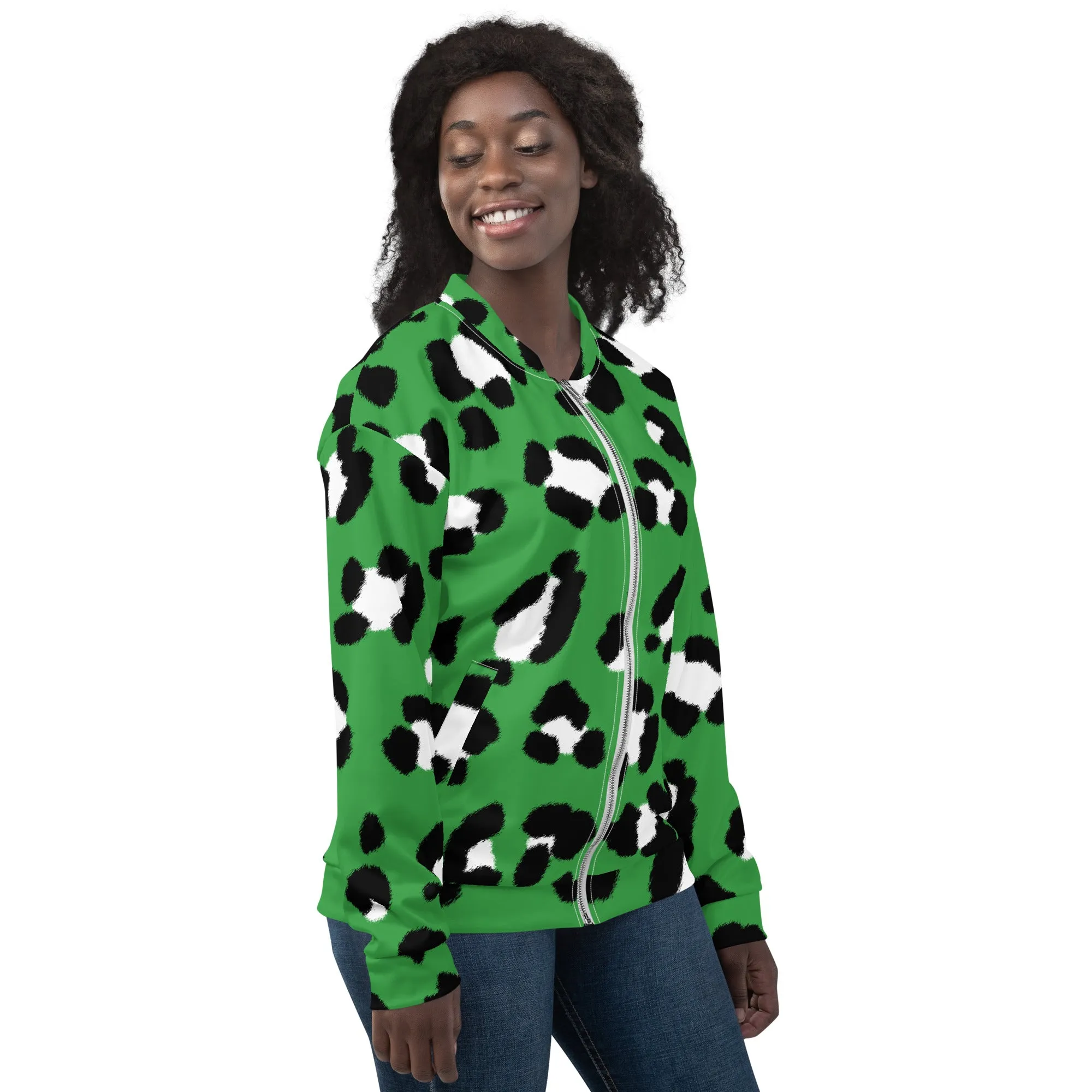 Bomber Jacket (Glamourange Spring Collection Bomber Jackets Animal Print Patterns - 0030)