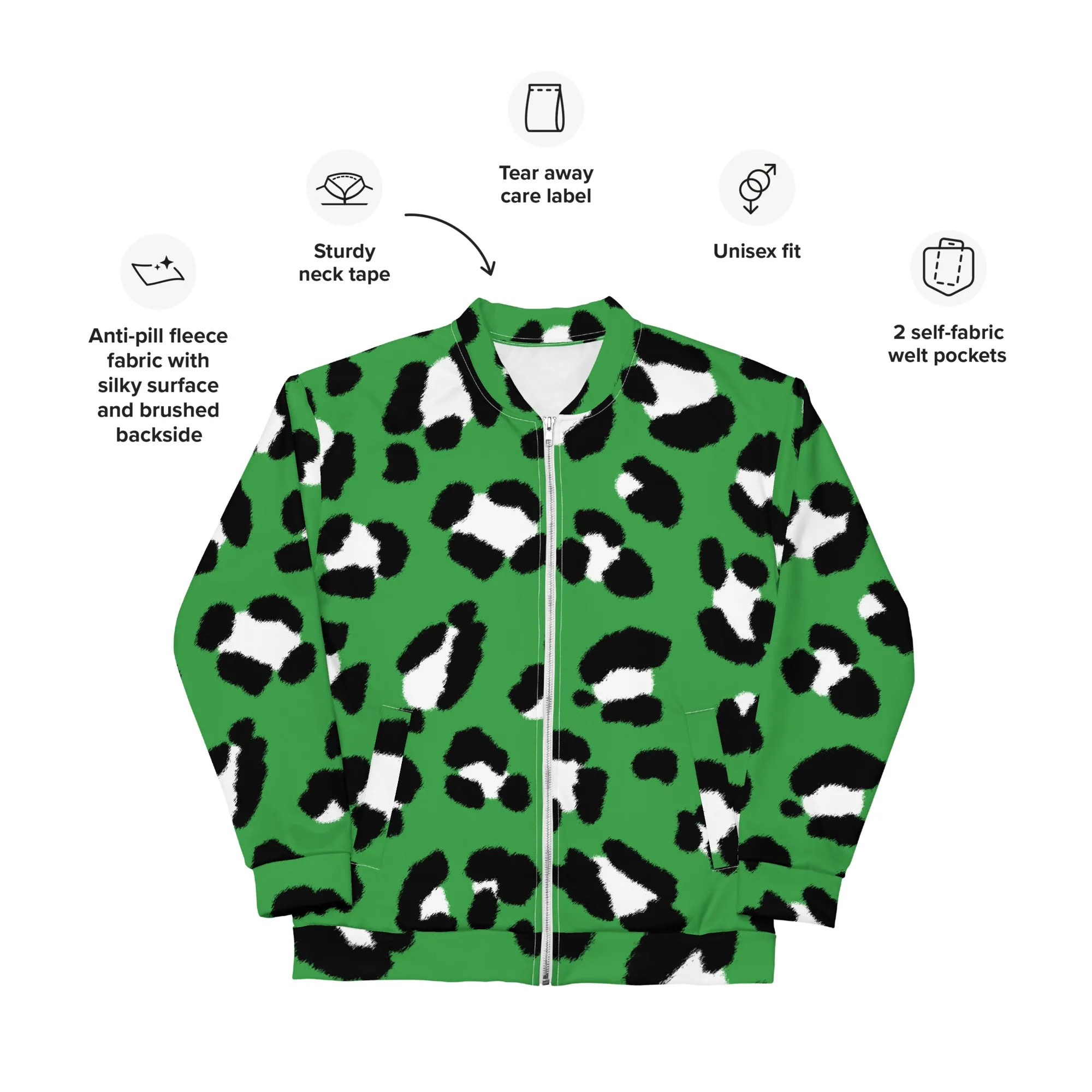 Bomber Jacket (Glamourange Spring Collection Bomber Jackets Animal Print Patterns - 0030)