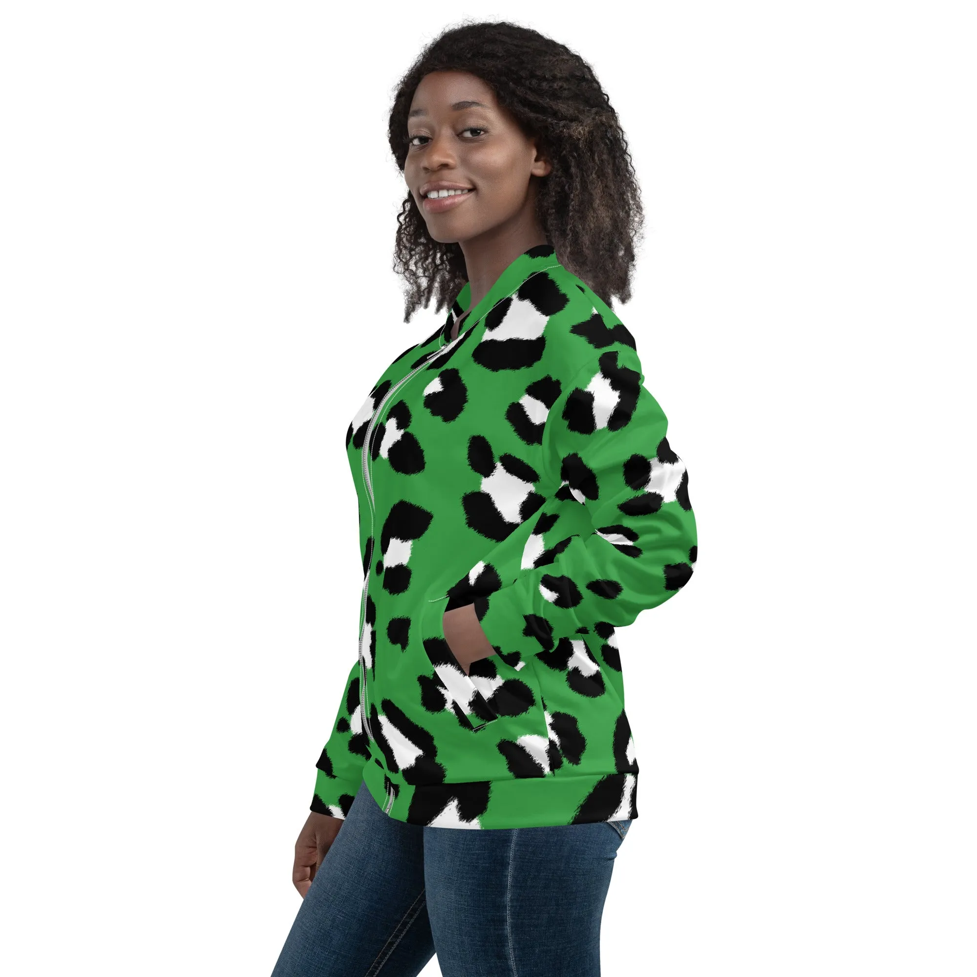 Bomber Jacket (Glamourange Spring Collection Bomber Jackets Animal Print Patterns - 0030)