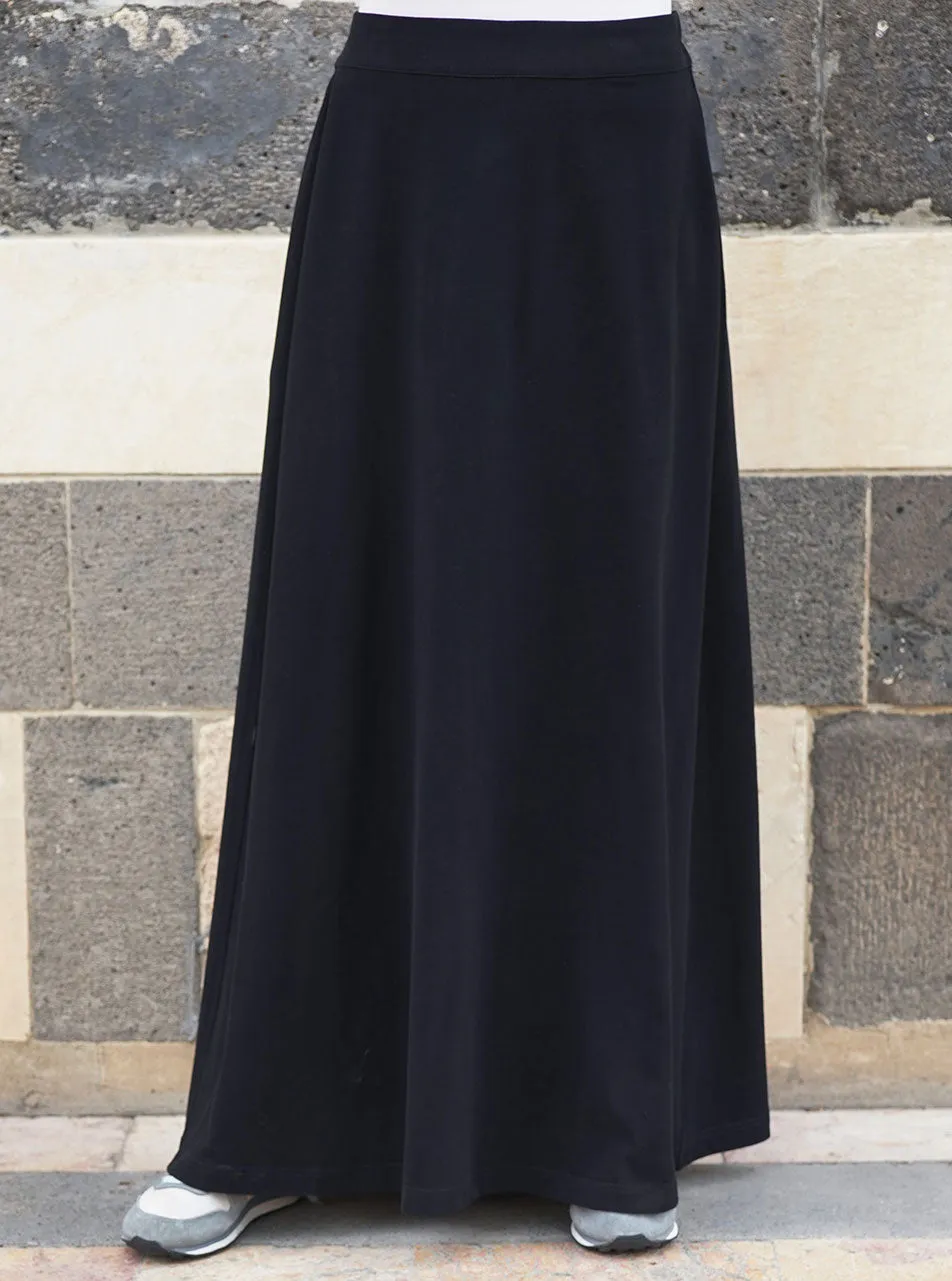 Brushed Cotton Comfort Fit Skirt