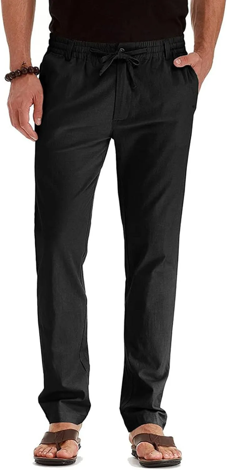 Cargo Pants for Men Relaxed Fit Pants for Men Mens Autumn and Winter High Street Fashion Leisure Loose Sports Running