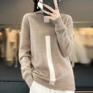 Cashmere Women's Pullover Knitted Sweaters - Ailime Designs