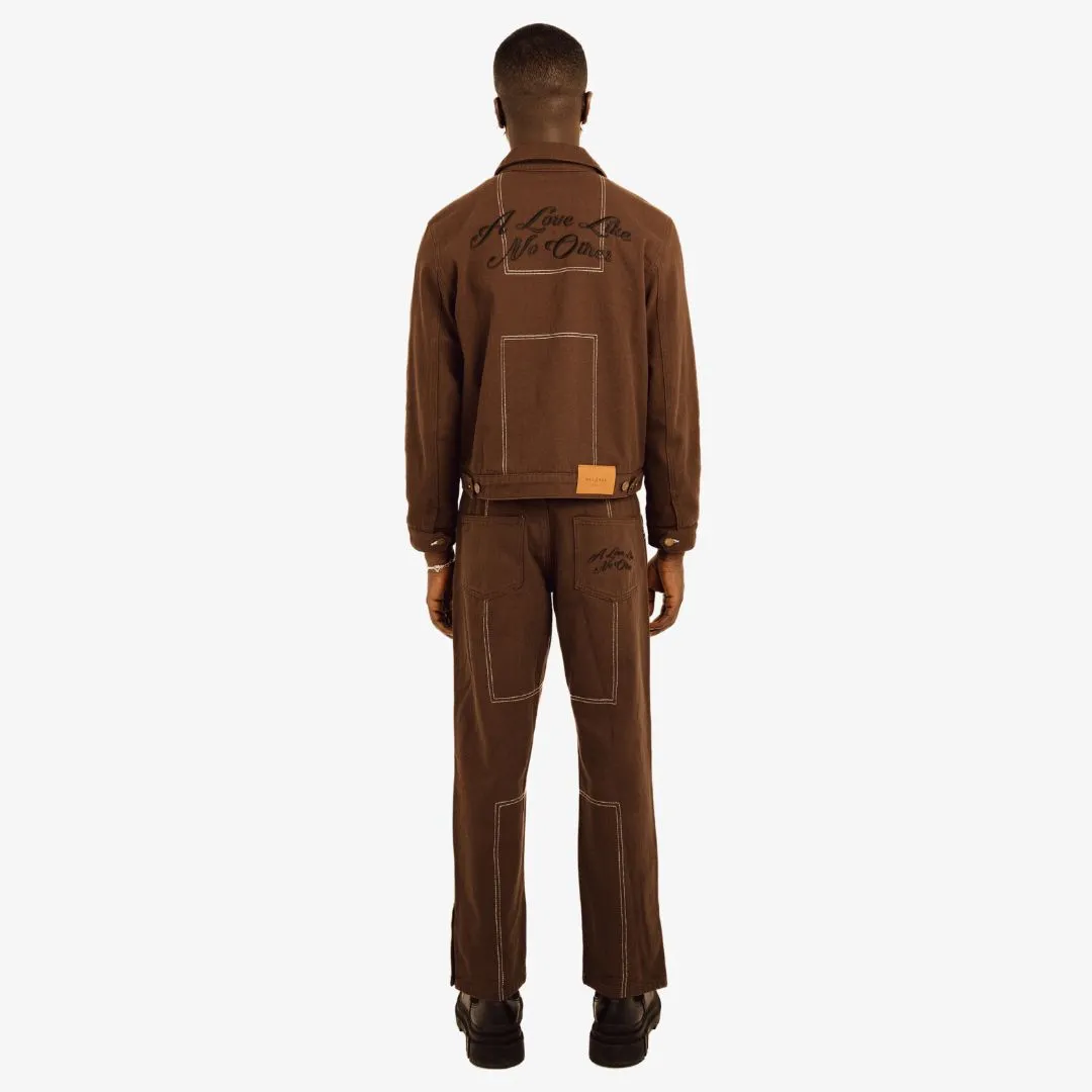 CONTRAST STITCH PANT