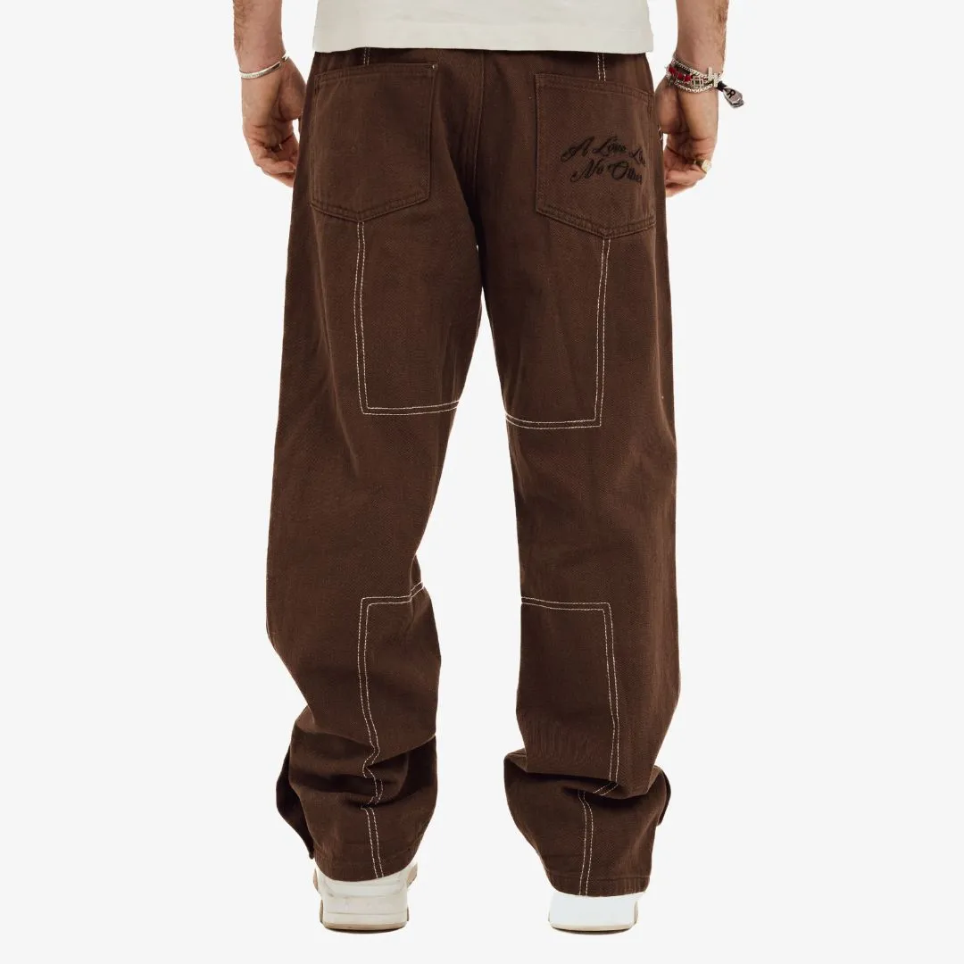 CONTRAST STITCH PANT