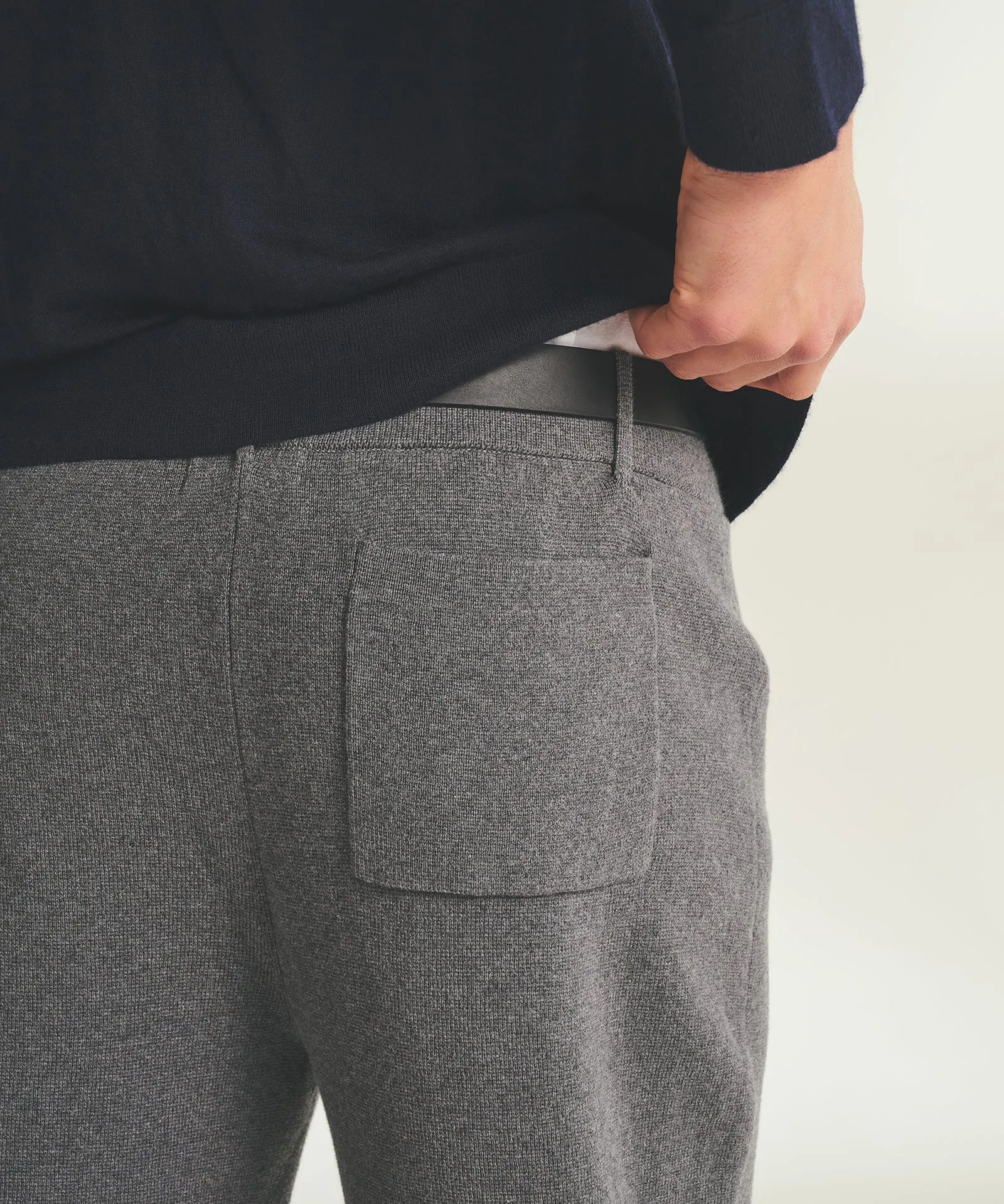 Cotton Cashmere Trouser