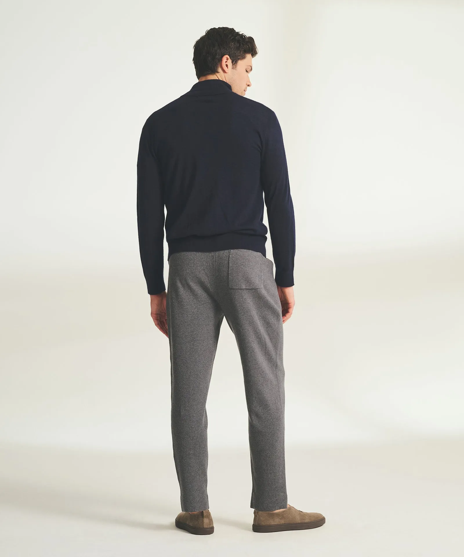 Cotton Cashmere Trouser