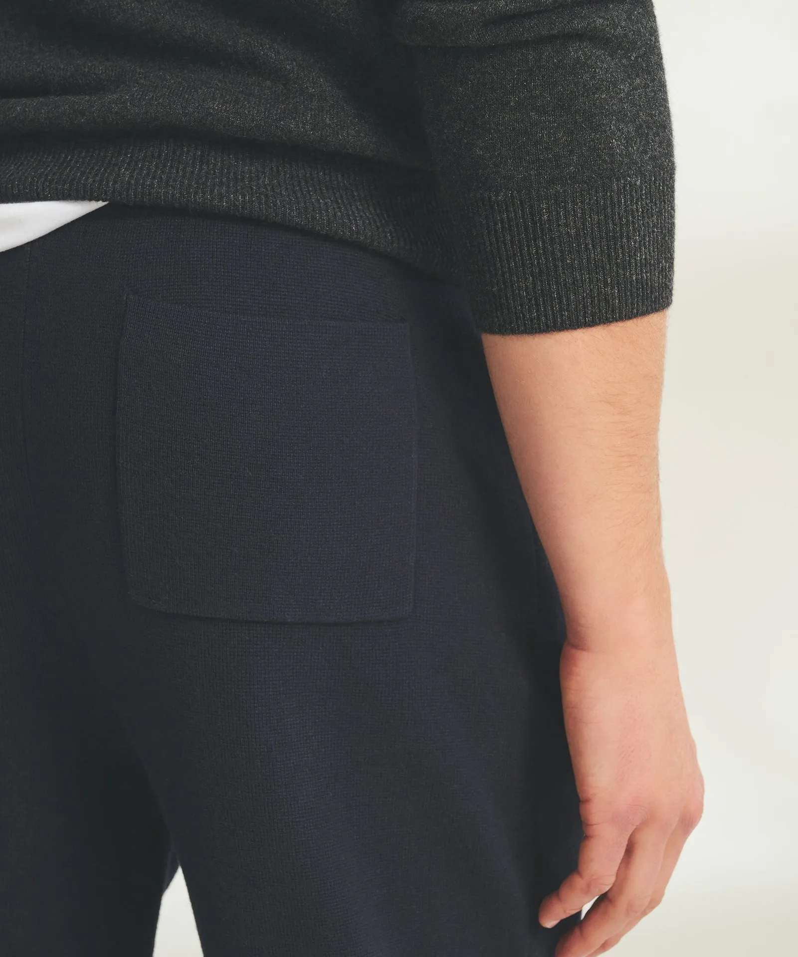 Cotton Cashmere Trouser