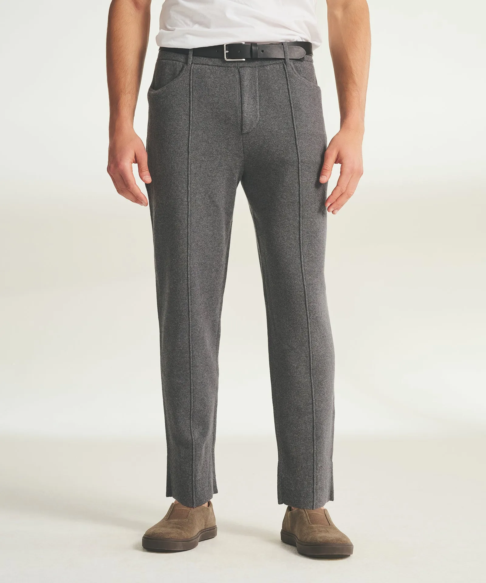 Cotton Cashmere Trouser