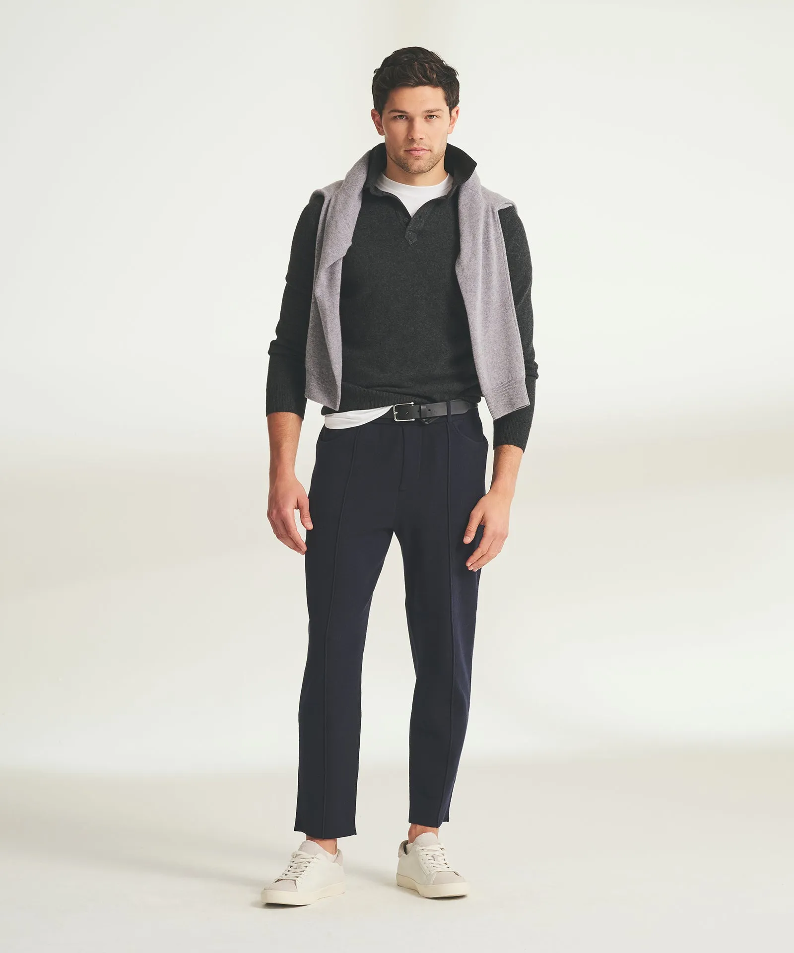 Cotton Cashmere Trouser