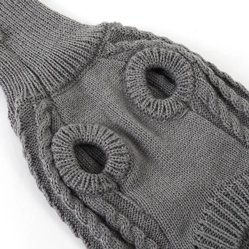 Dog Fashionable Outerwear Knit Sweater Accessories – Ailime Designs