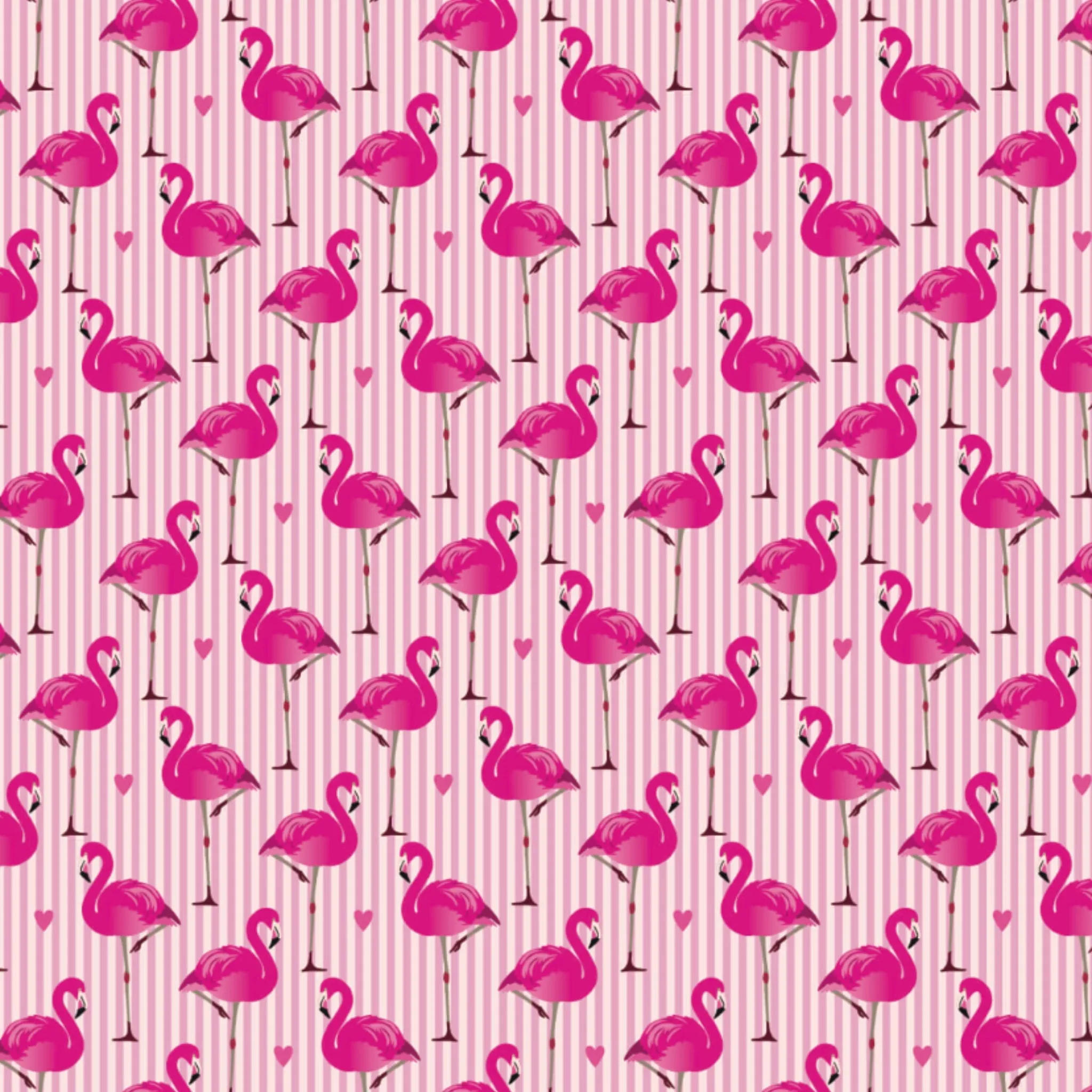 Flamingo Love Short Skirt With Pocket