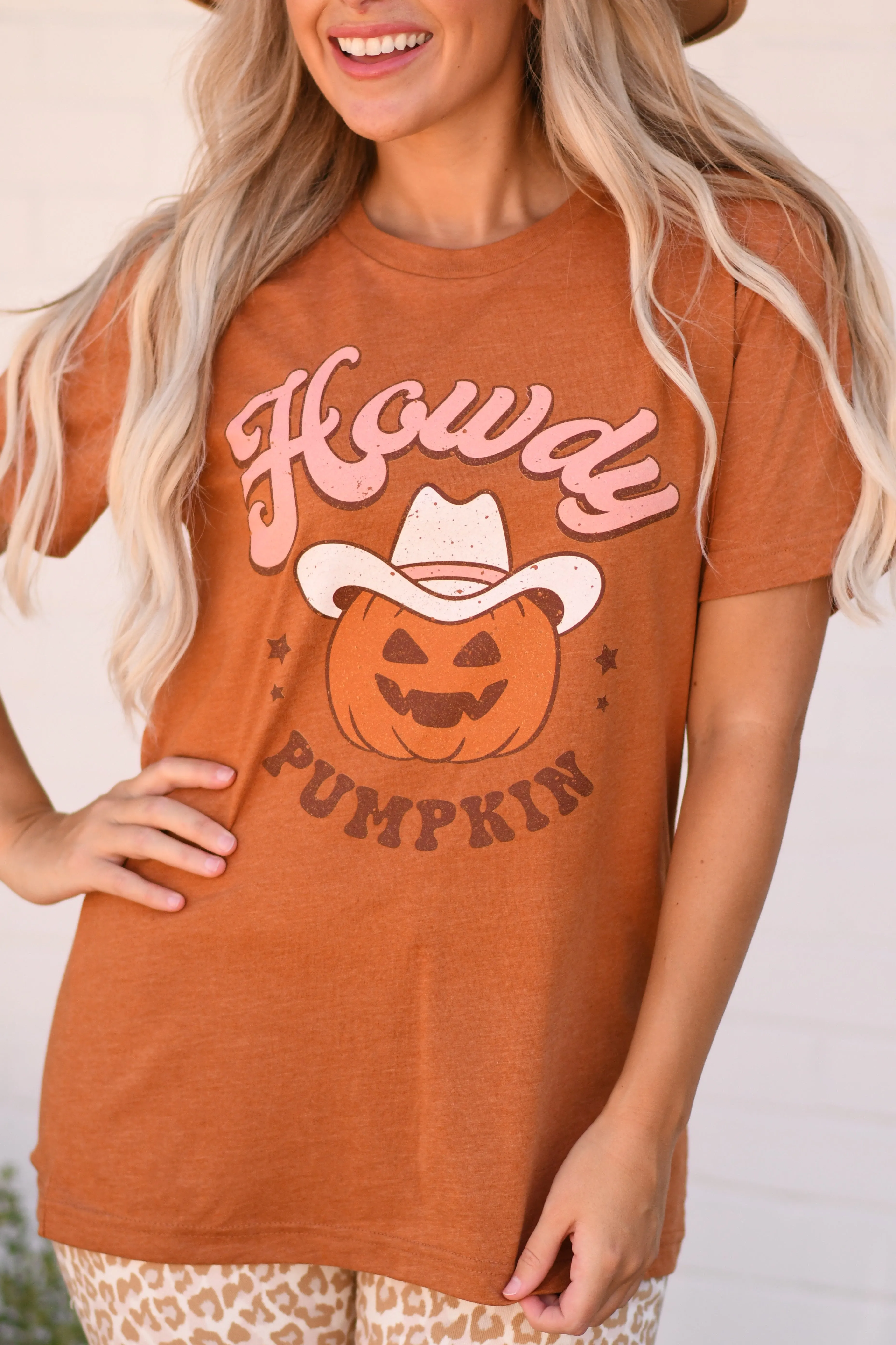 Howdy Pumpkin Tee