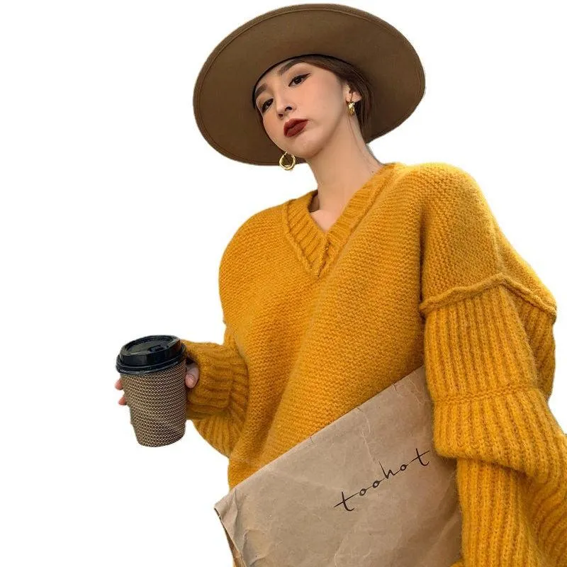 Knit Sweaters For Women's Outer Wear