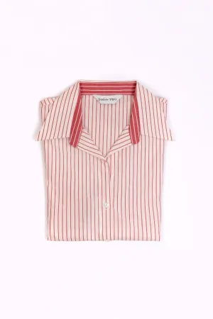 Long Sleeved Striped Blouse