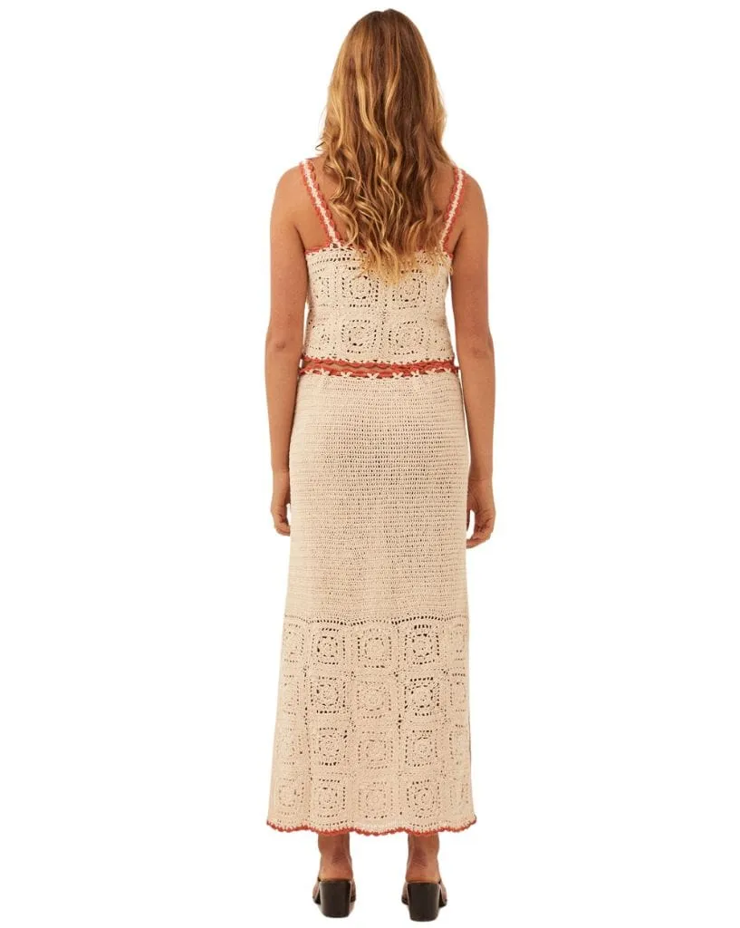 Mystic Crochet Midi Skirt