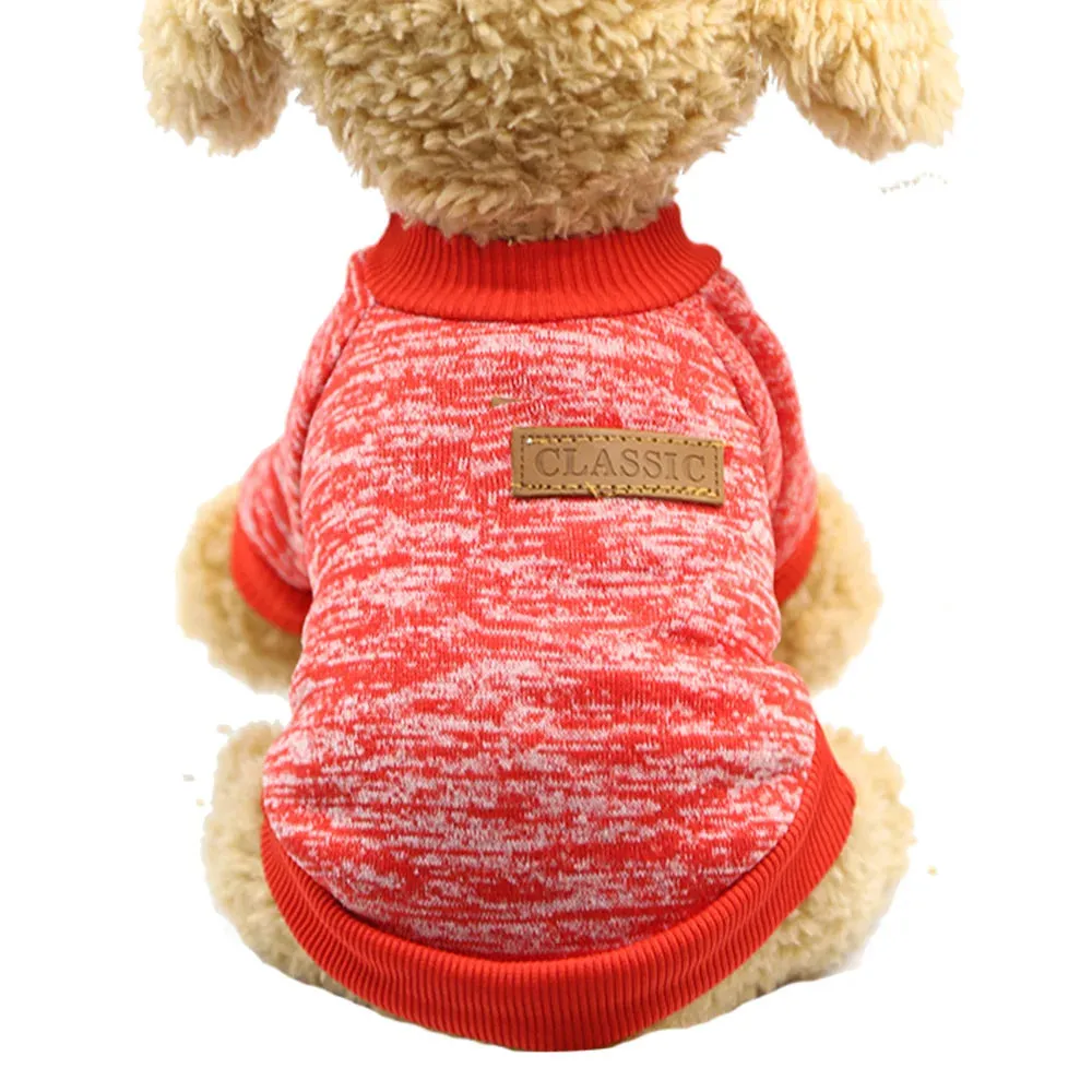 pawstrip Warm Dog Clothes Puppy Jacket Coat Cat Clothes Dog Sweater Winter Dog Coat Clothing For Small Dogs Chihuahua XS-2XL