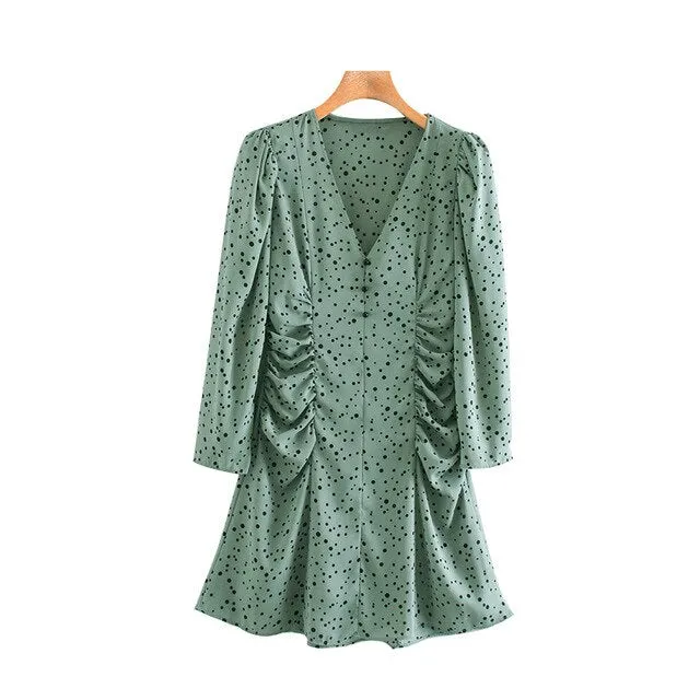 PRINTED DRESS