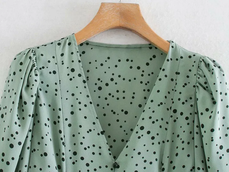 PRINTED DRESS