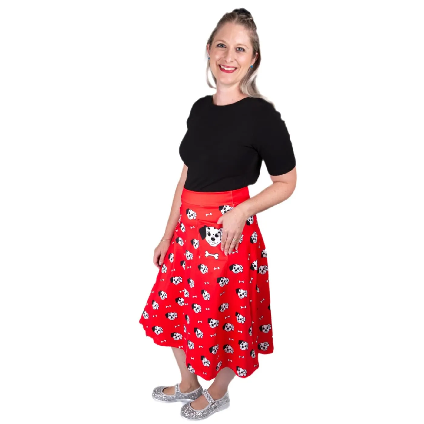 Puppy Love Original Skirt With Pockets