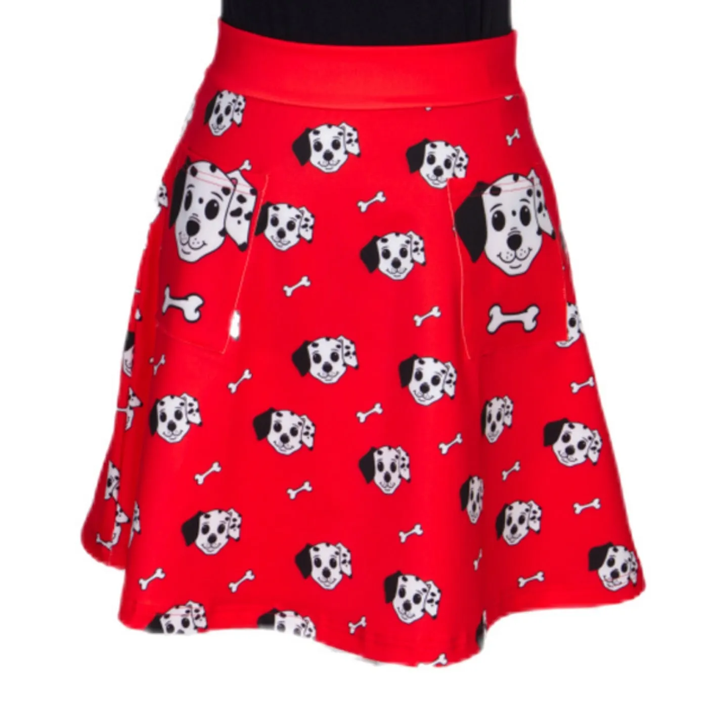 Puppy Love Short Skirt With Pockets