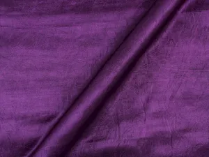 Purple Plain Viscose Gaji Silk Fabric (Wholesale)