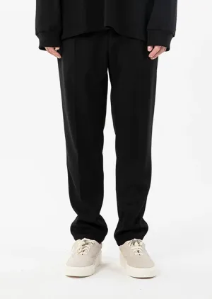 Relaxed Pleated Suit Pants