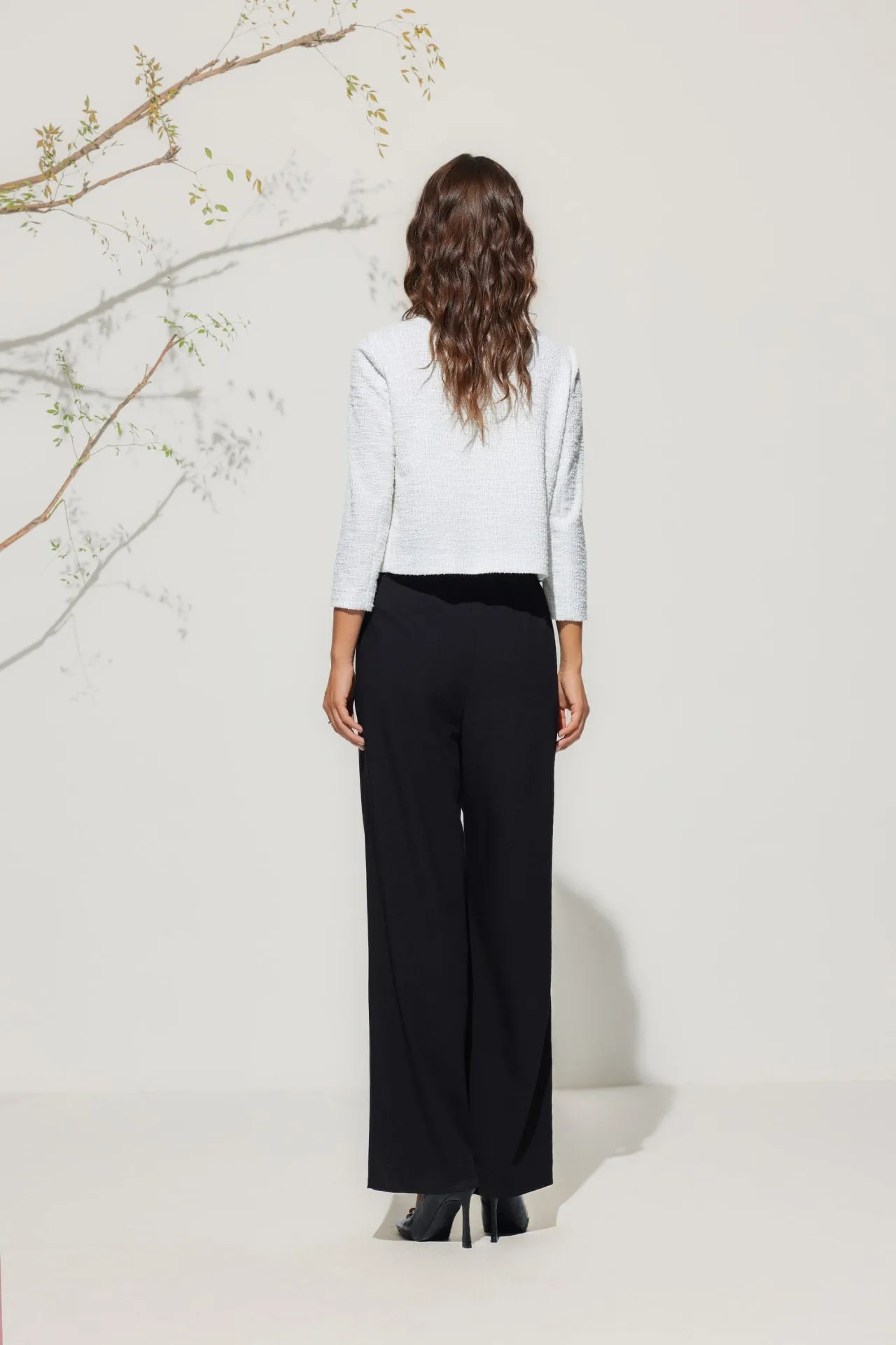 Relaxed Straight Leg Casual Pants