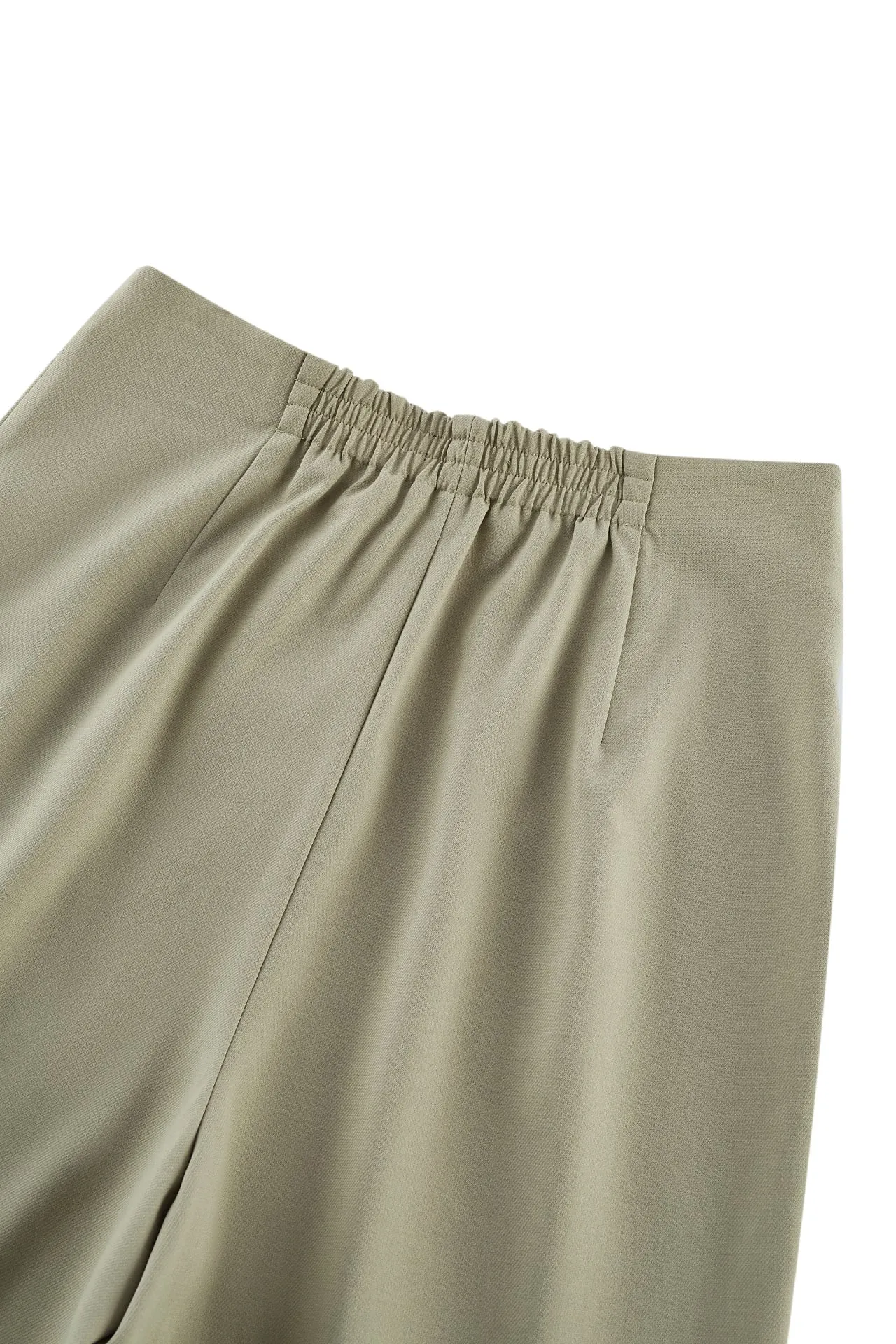 Relaxed Straight Leg Casual Pants