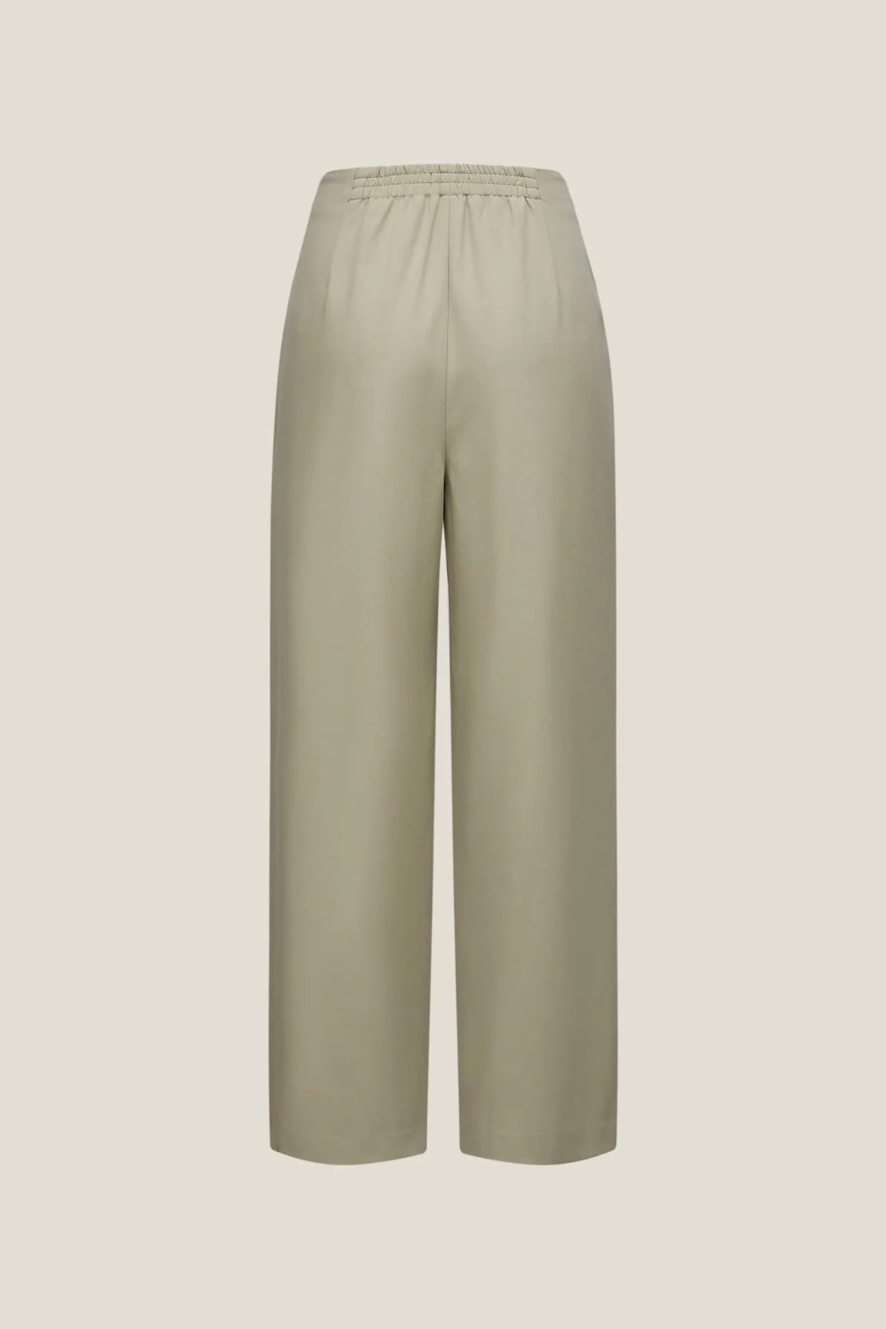 Relaxed Straight Leg Casual Pants