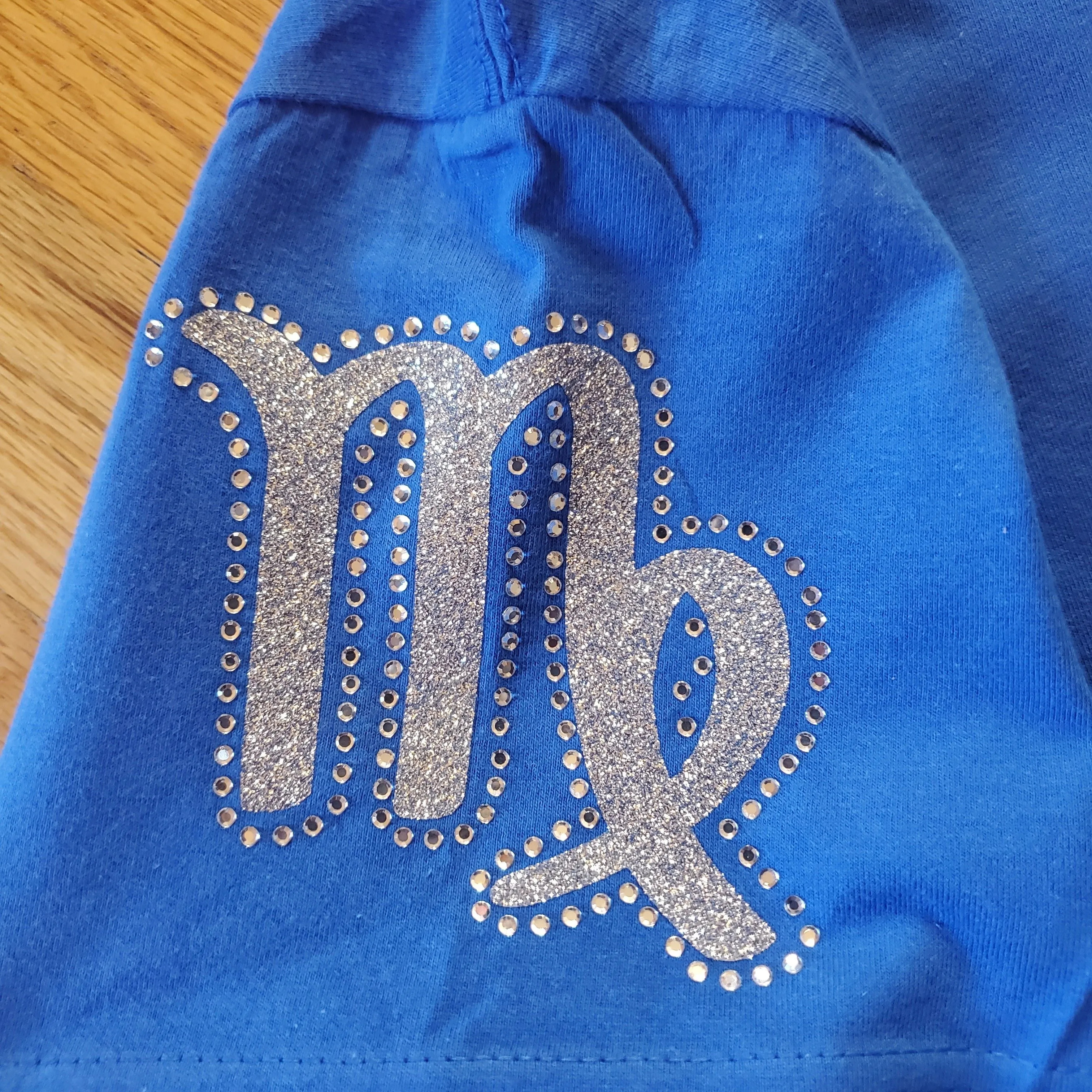 Rhinestone Birthday Zodiac Tees