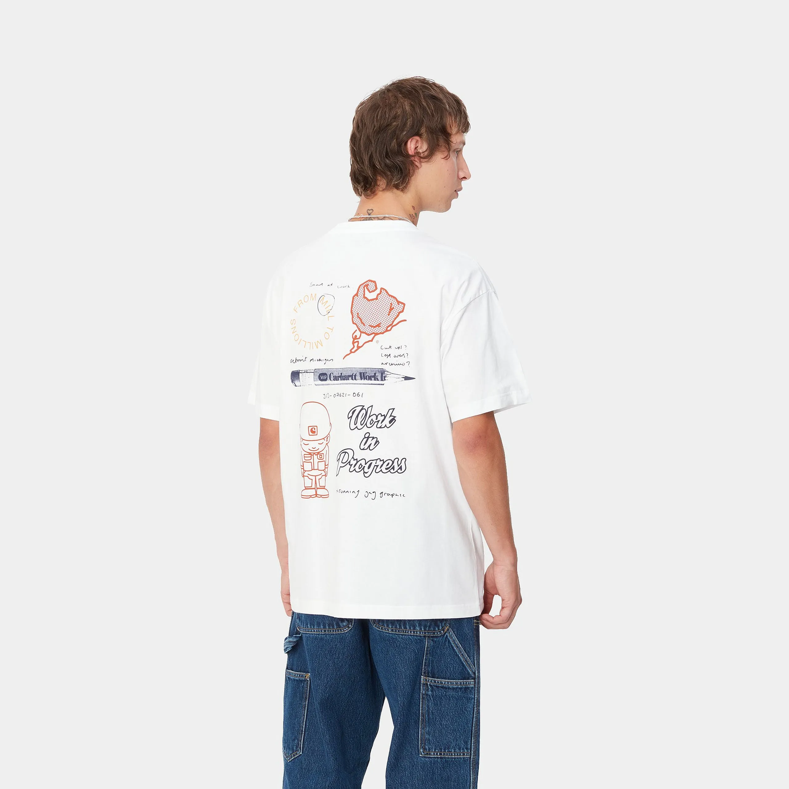 S/S ARCHIVO T-SHIRT / CARHARTT WIP / WHITE