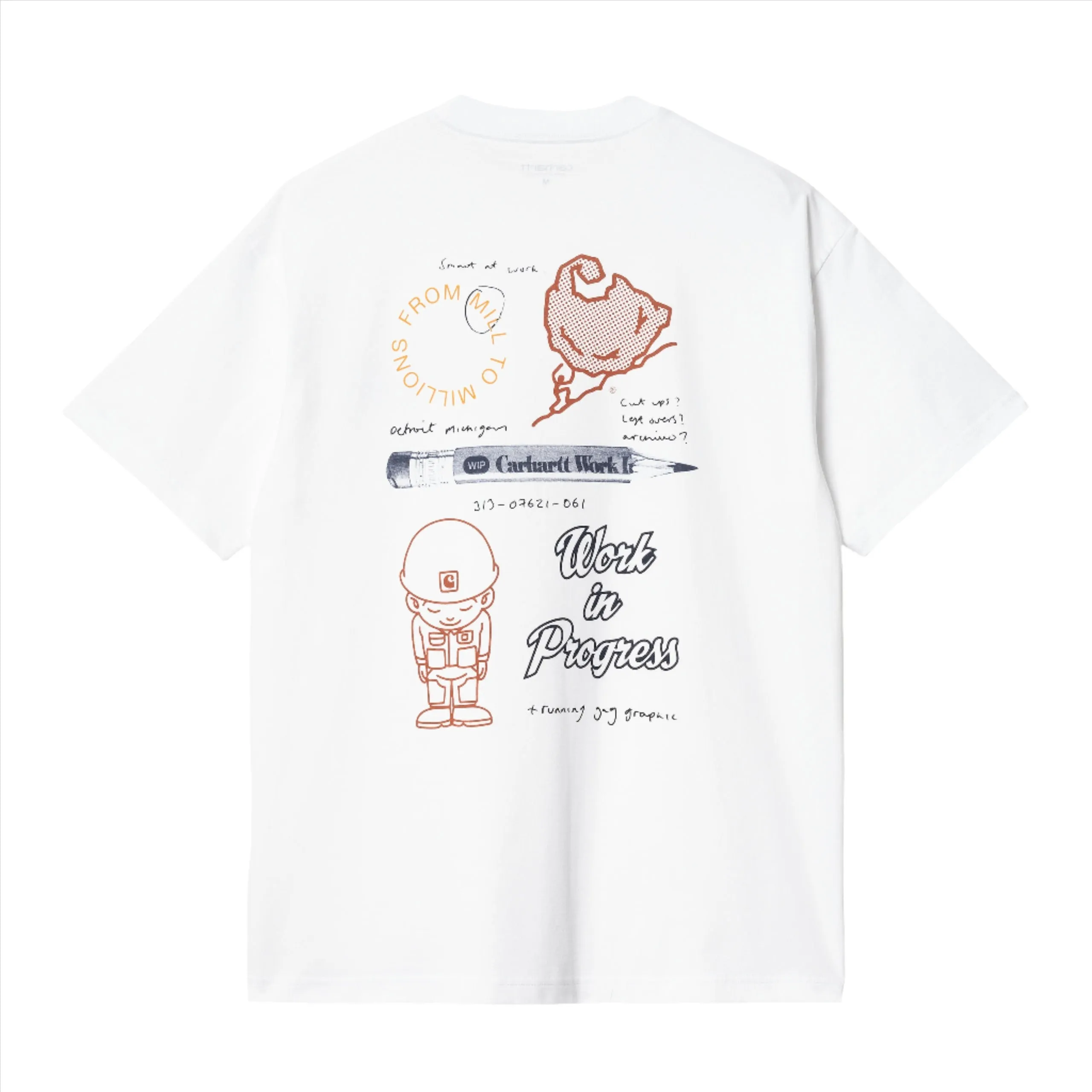 S/S ARCHIVO T-SHIRT / CARHARTT WIP / WHITE