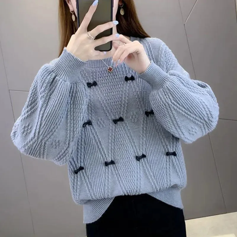 Stylish Lantern Sleeve Design Sweaters For Women - Ailime Designs