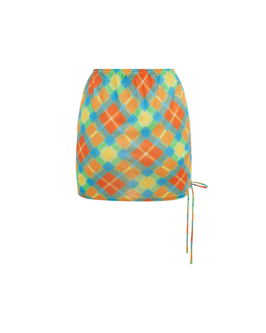 THE ROUCH SKIRT - CUADROS