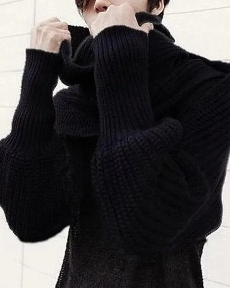 Unisex Winter Thick Warm Long Knitted Scarf