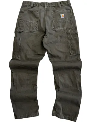 Vintage Carhartt Relaxed Fit Brown Work Pants