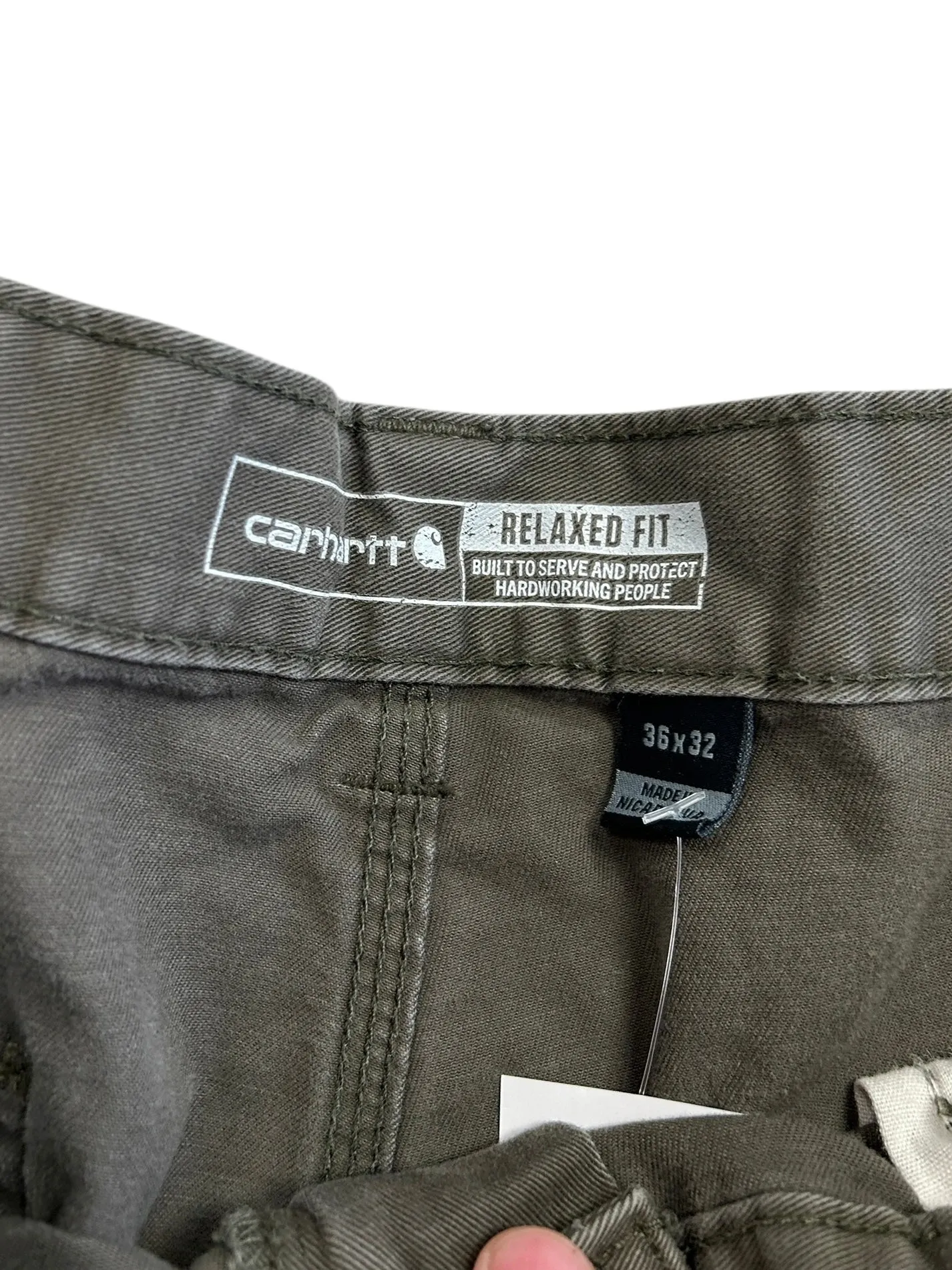 Vintage Carhartt Relaxed Fit Brown Work Pants