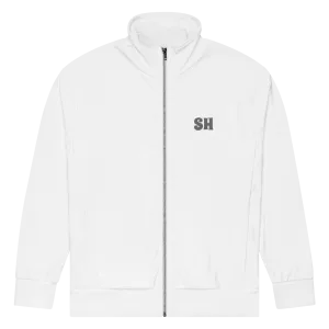 Womens track jacket - Seashell White