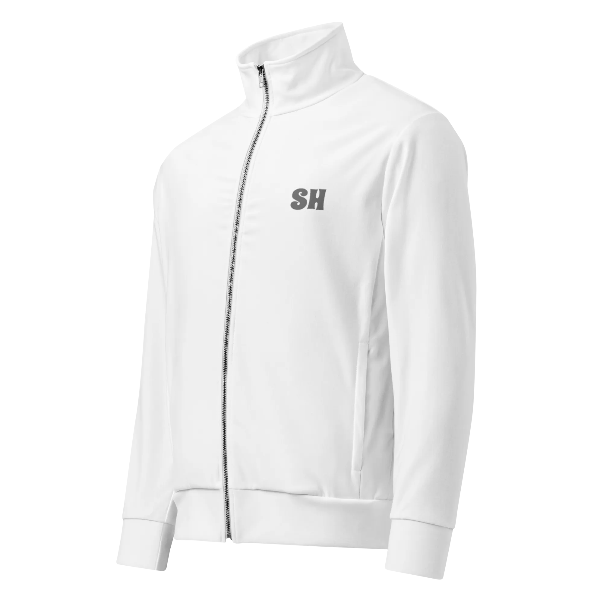 Womens track jacket - Seashell White