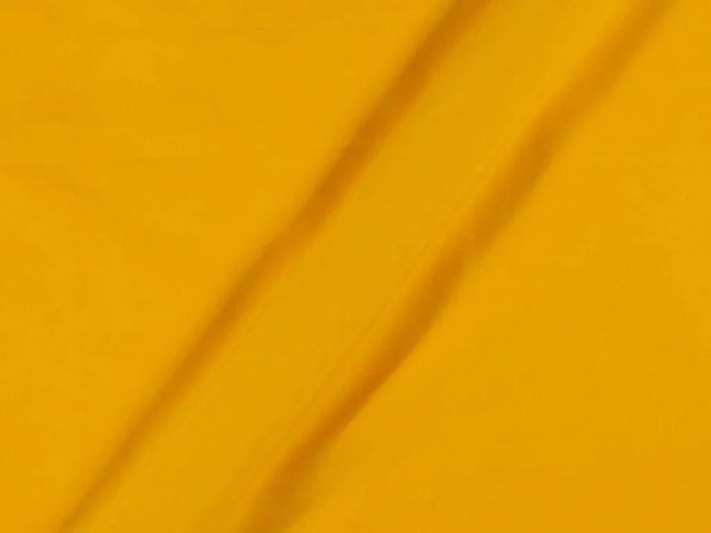 Yellow Plain Butter Crepe Fabric (Wholesale)